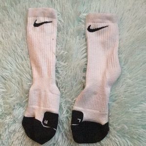 White Nike Elites Small